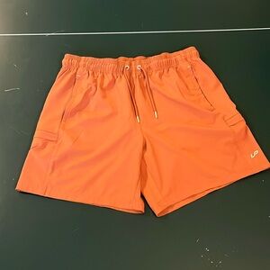 Sienna Orange workout/ adventure shorts